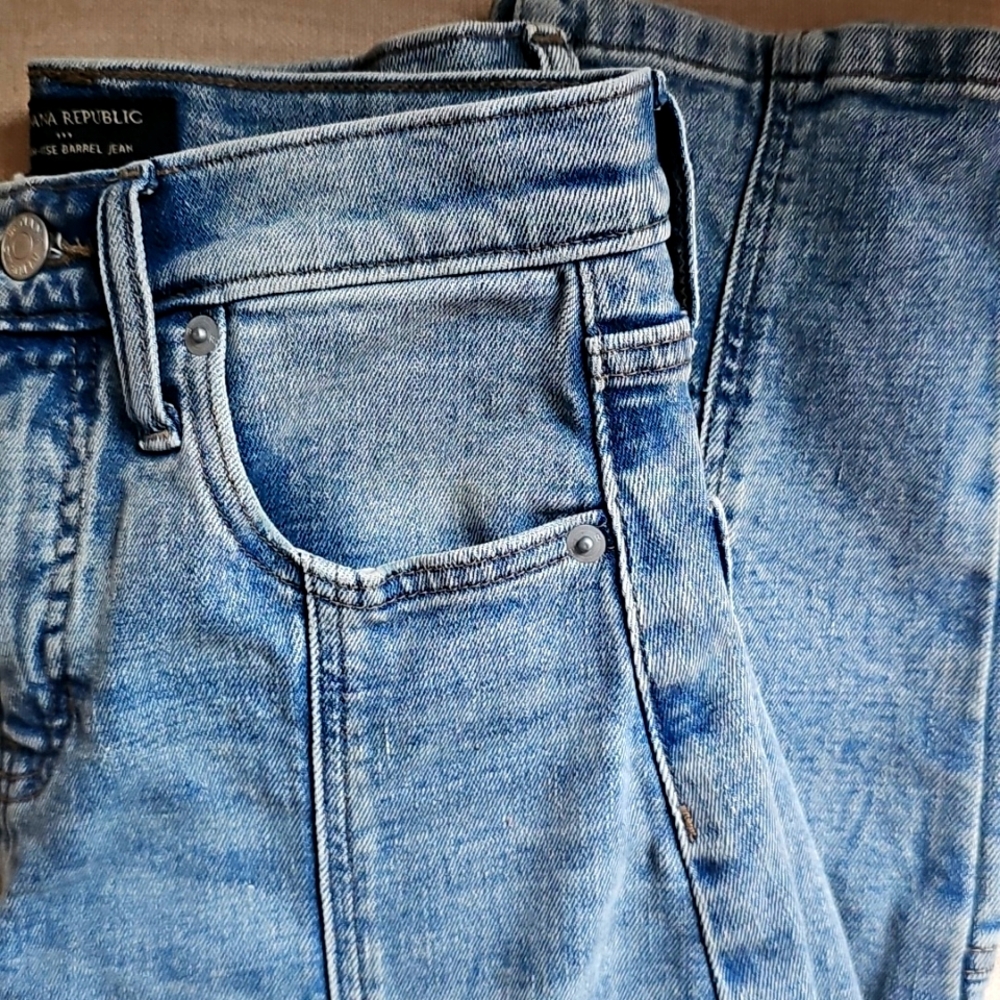 Banana Republic High-Rise Jeans - Classic Blue